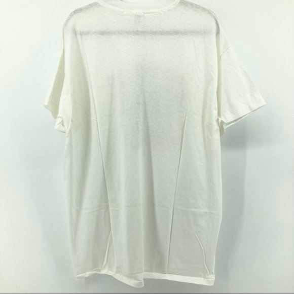 VINTAGE NWOT 1989 Single Stitch White Graphic BIG BLOCK RAT POWER T-shirt - Picture 7 of 7